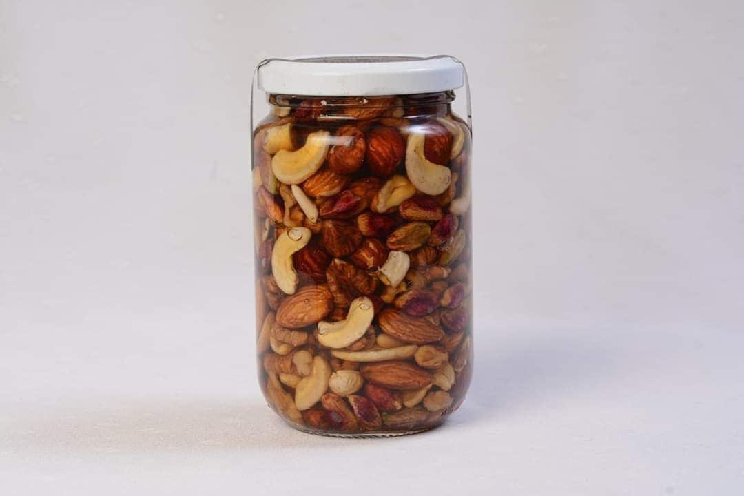 عسل مع مكسرات 500 غرام