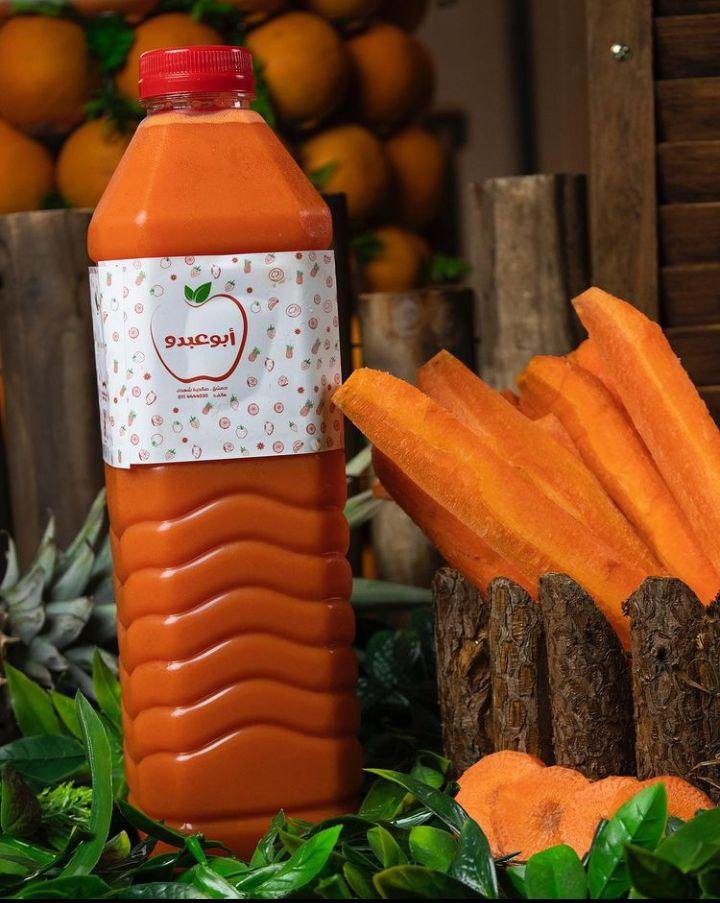 عصير جزر 1 ونص لتر