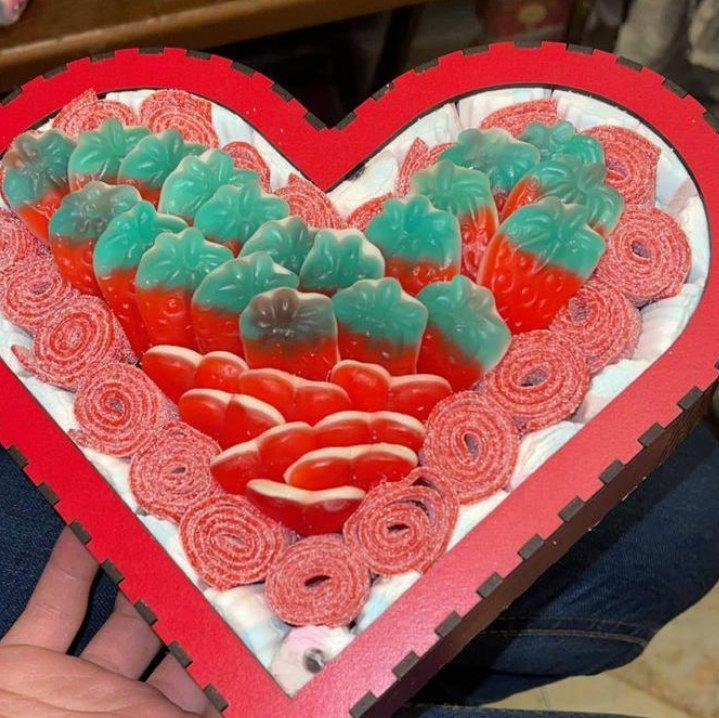 بوكس قلب كاندي جيليبون 3