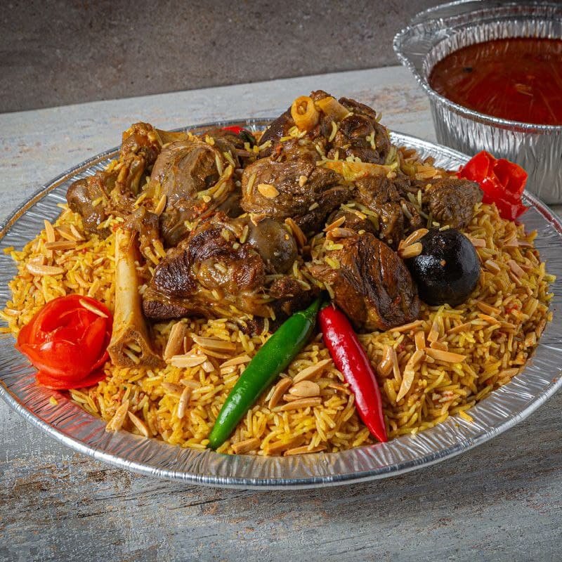 وجبة كبسة لشخصين