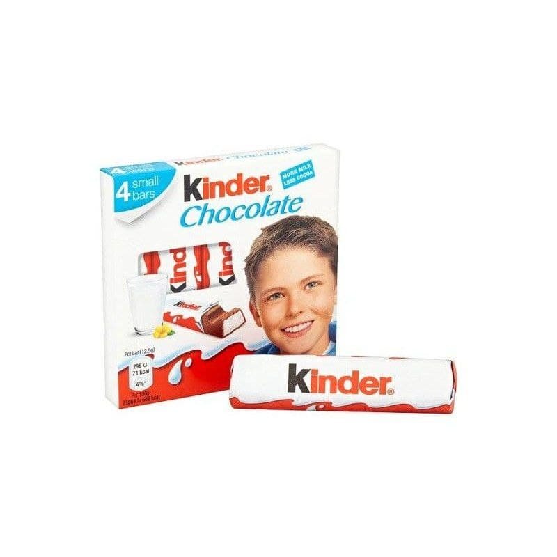 شوكولا كيندر 4 اصابع