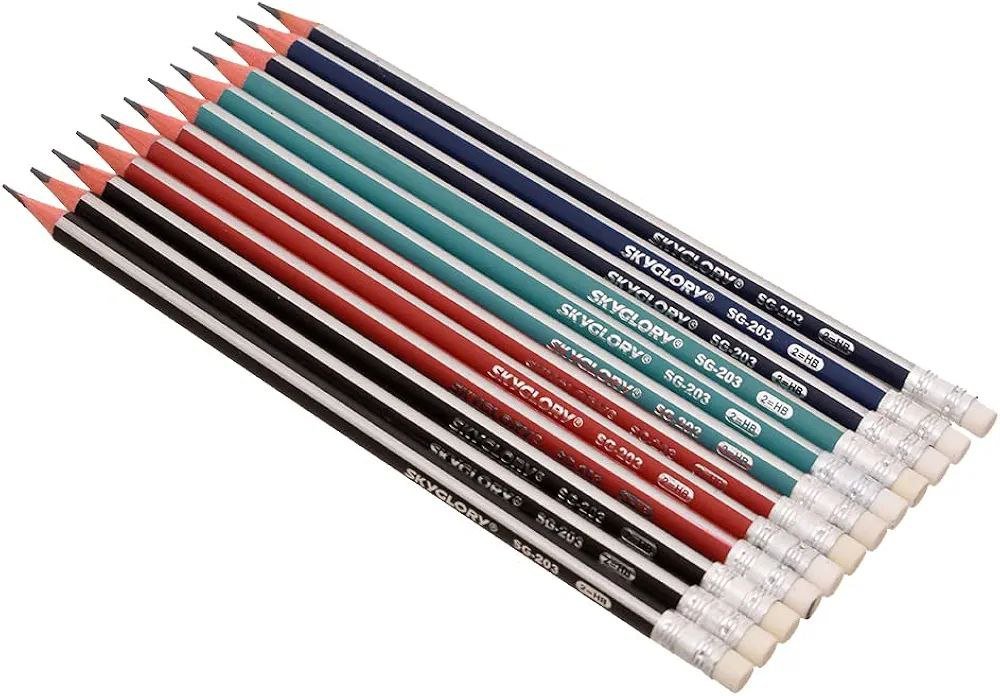 علبة اقلام رصاص بري