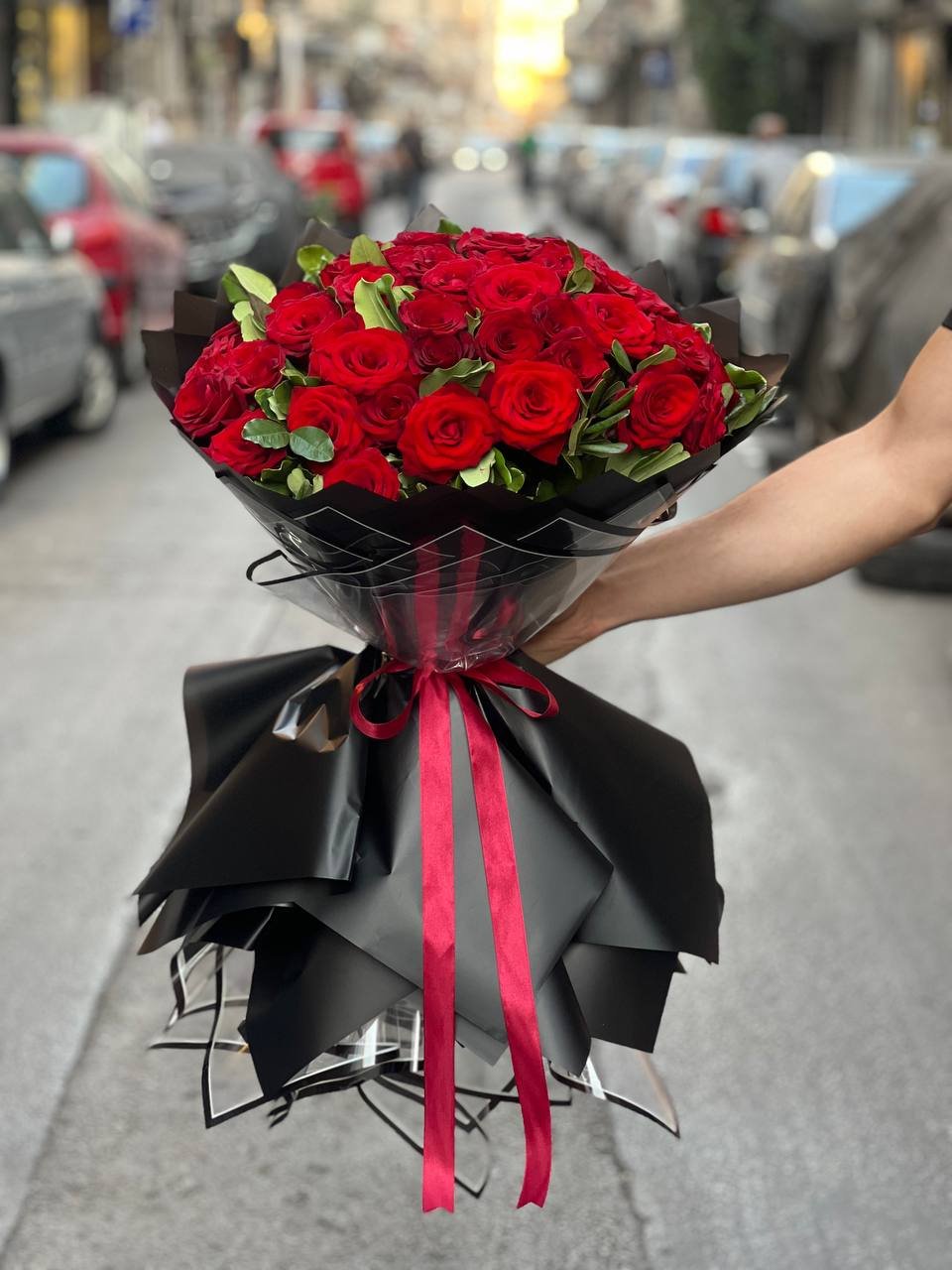 باقة جوري 50جورية