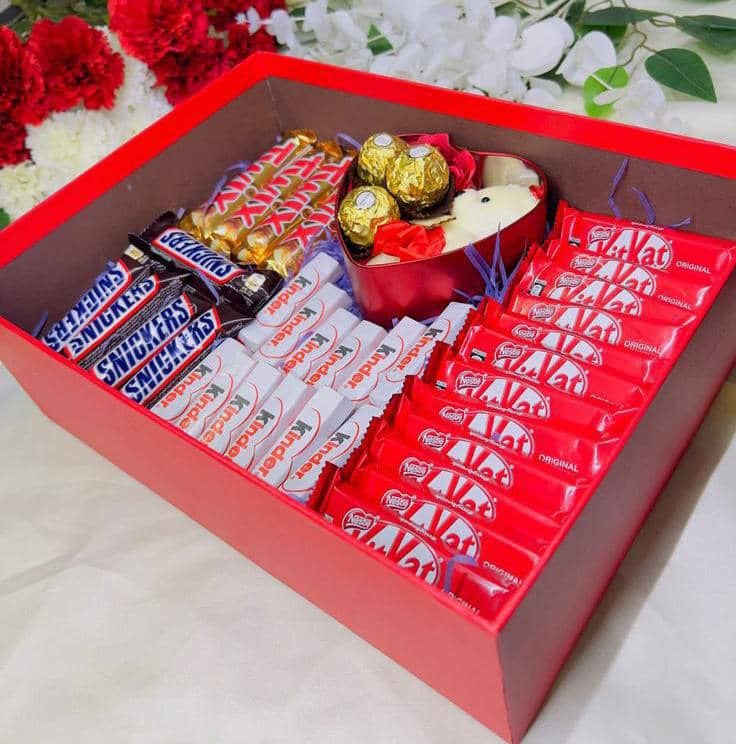 بوكس شوكولا تقيل