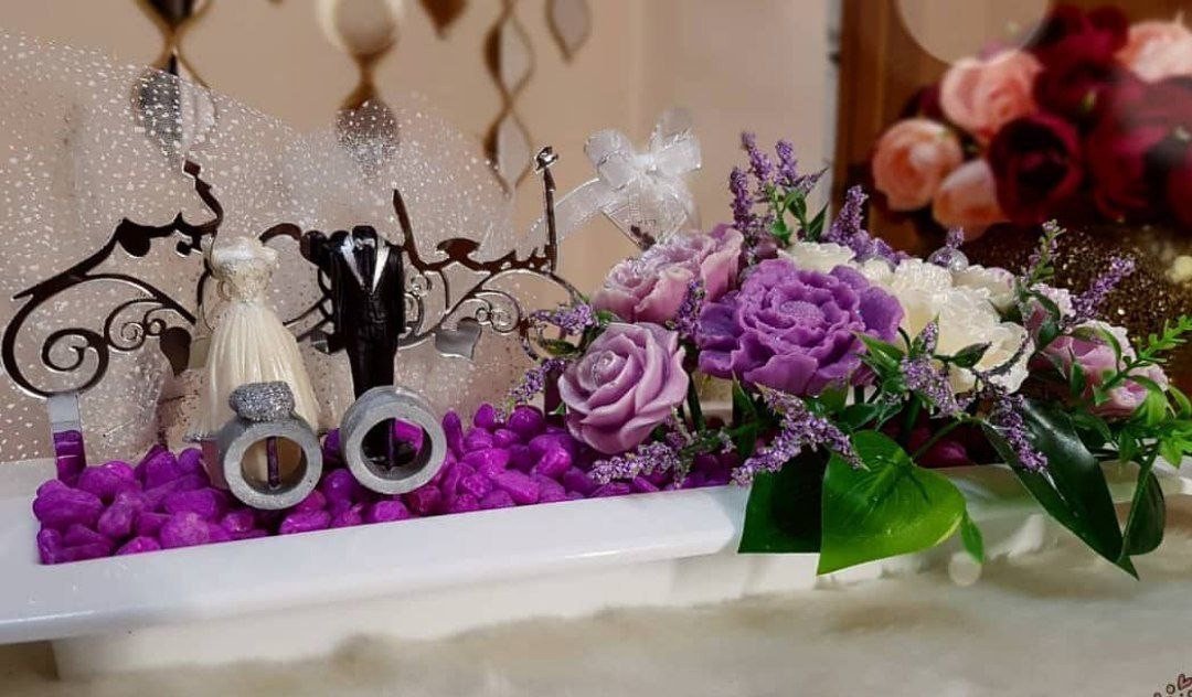 تنسيقة ستاند خطبة صابون هاند ميد