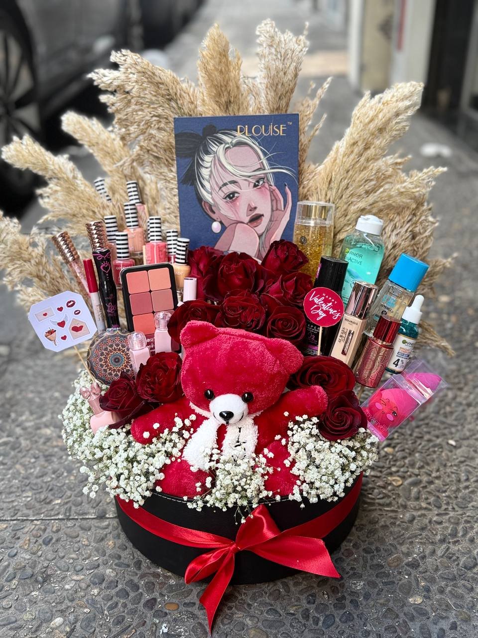 تنسيقة الحب مكياج و جوري تقيلة1