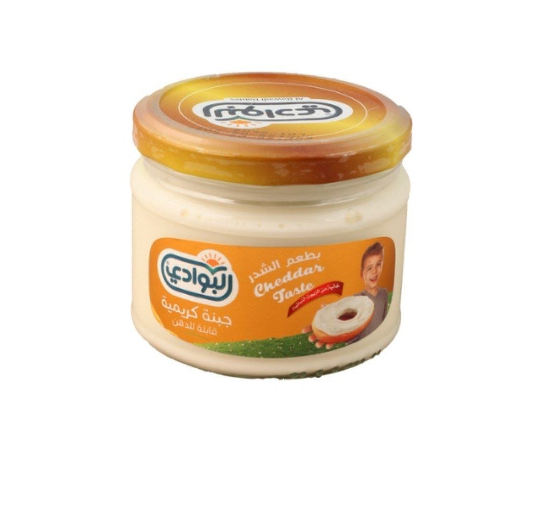 جبنة دهن بطعم الشيدر / القشطة
