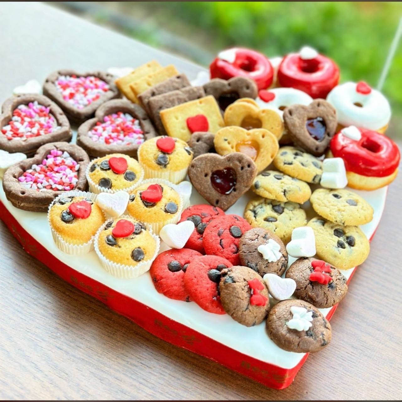 صحن بيتفور شكل قلب