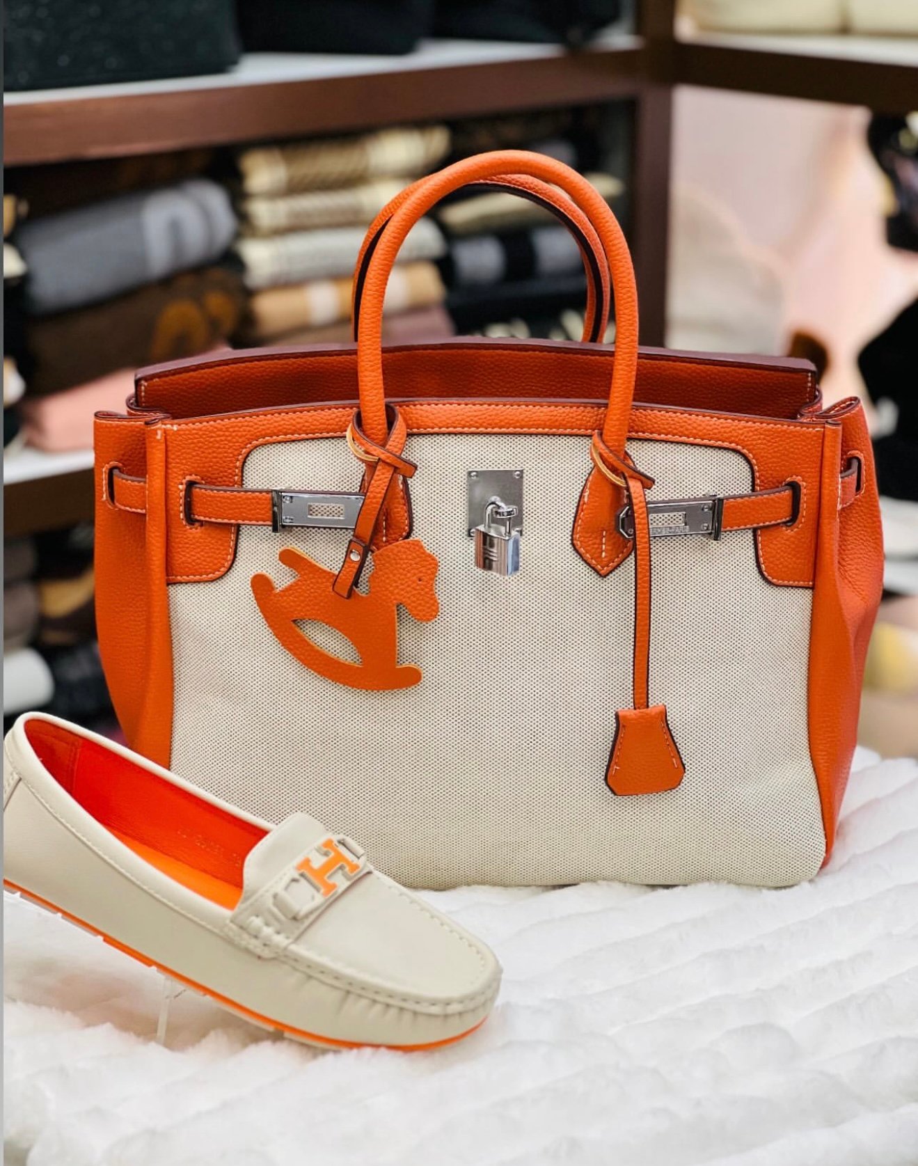 تنسيقة حقيبة نسائية و شوز 3