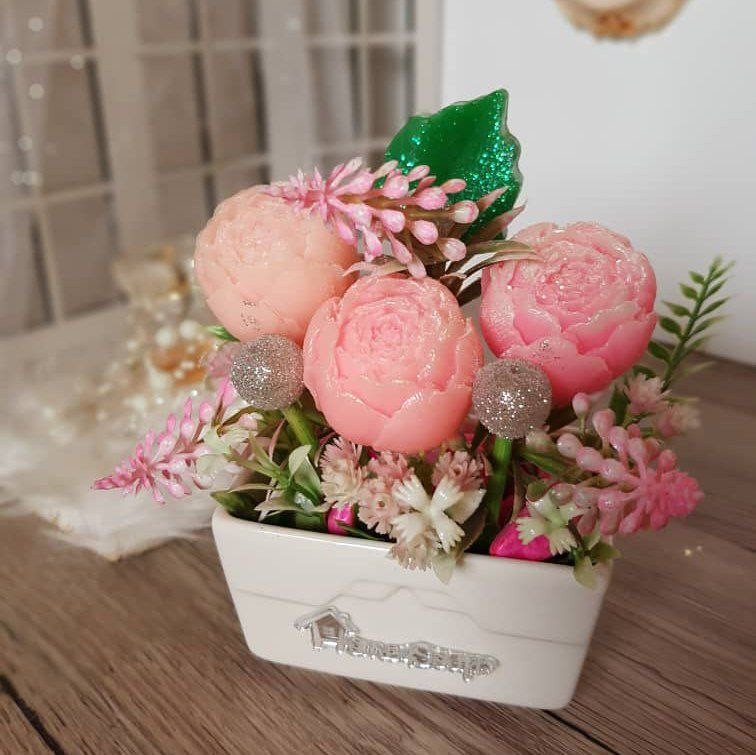 تنسيقة حوض صابون هاند ميد 2