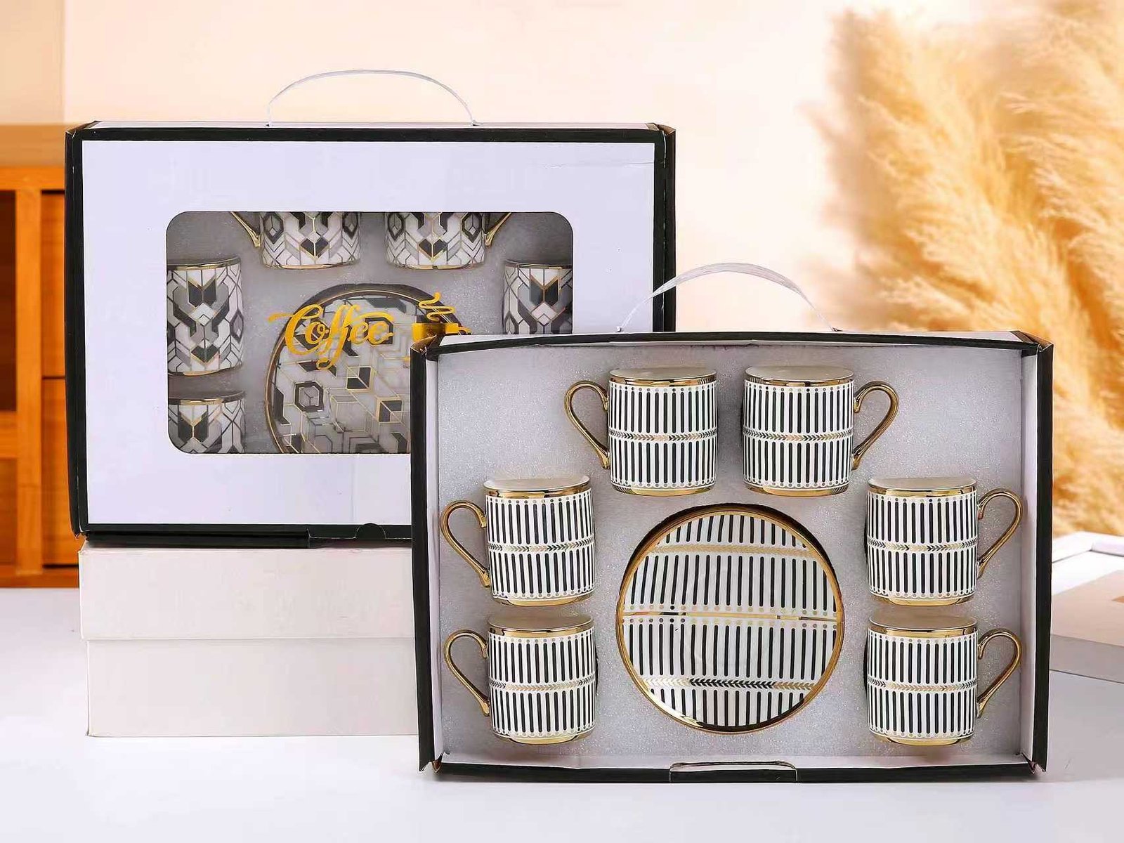 طقم قهوة 6 قطع موديل 5