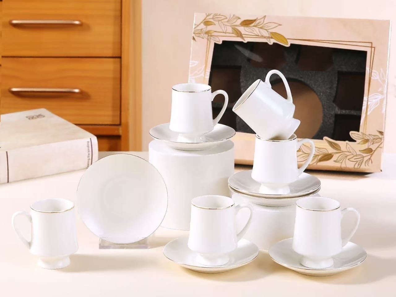 طقم قهوة 6 قطع موديل 3