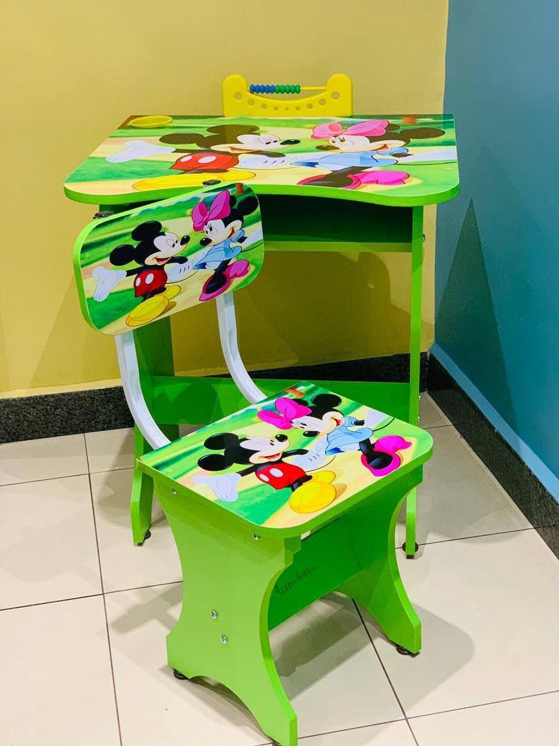 مقعد دراسة خشب رسومات ديزني