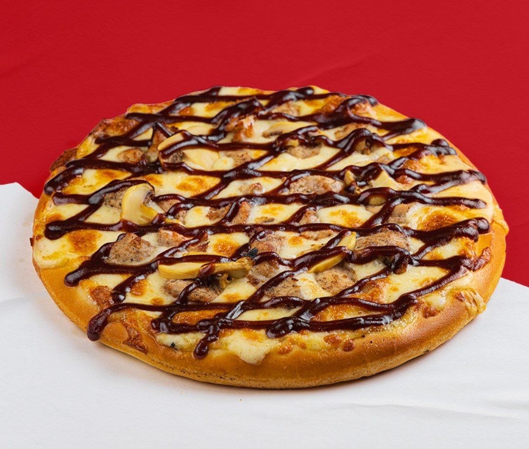 بيتزا باربكيو دجاج