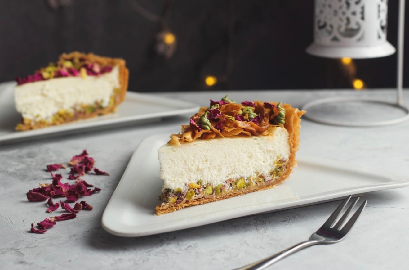 بقلاوة تشيز كيك